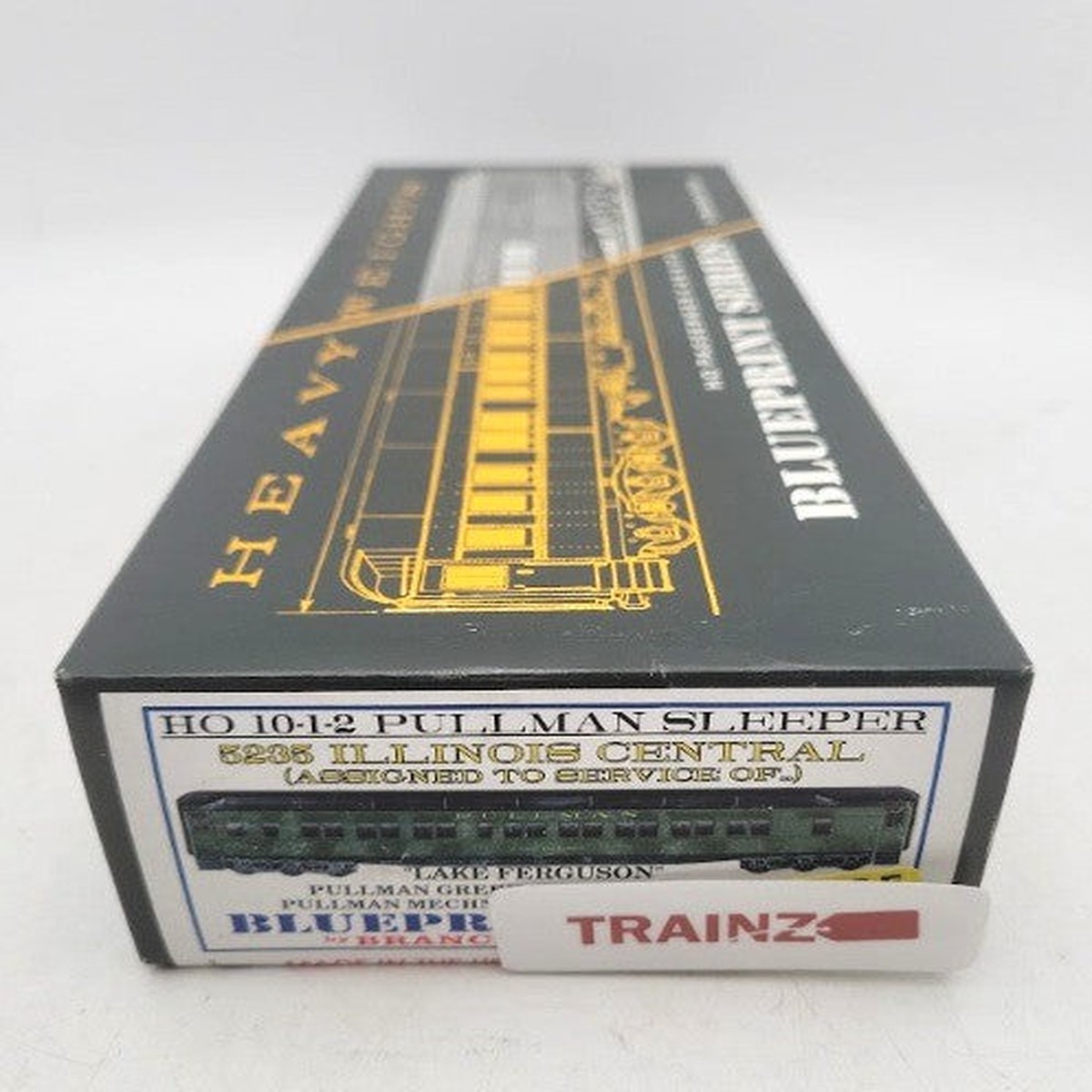 Branchline 5235 HO Scale 10-1-2 Pullman Sleeper Illinois Central Lake Ferguson