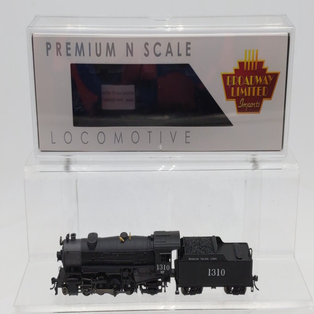 Broadway Limited 7843 N Unlettered USRA Heavy Mikado Steam Loco - Sound/DC/DCC LN/Box