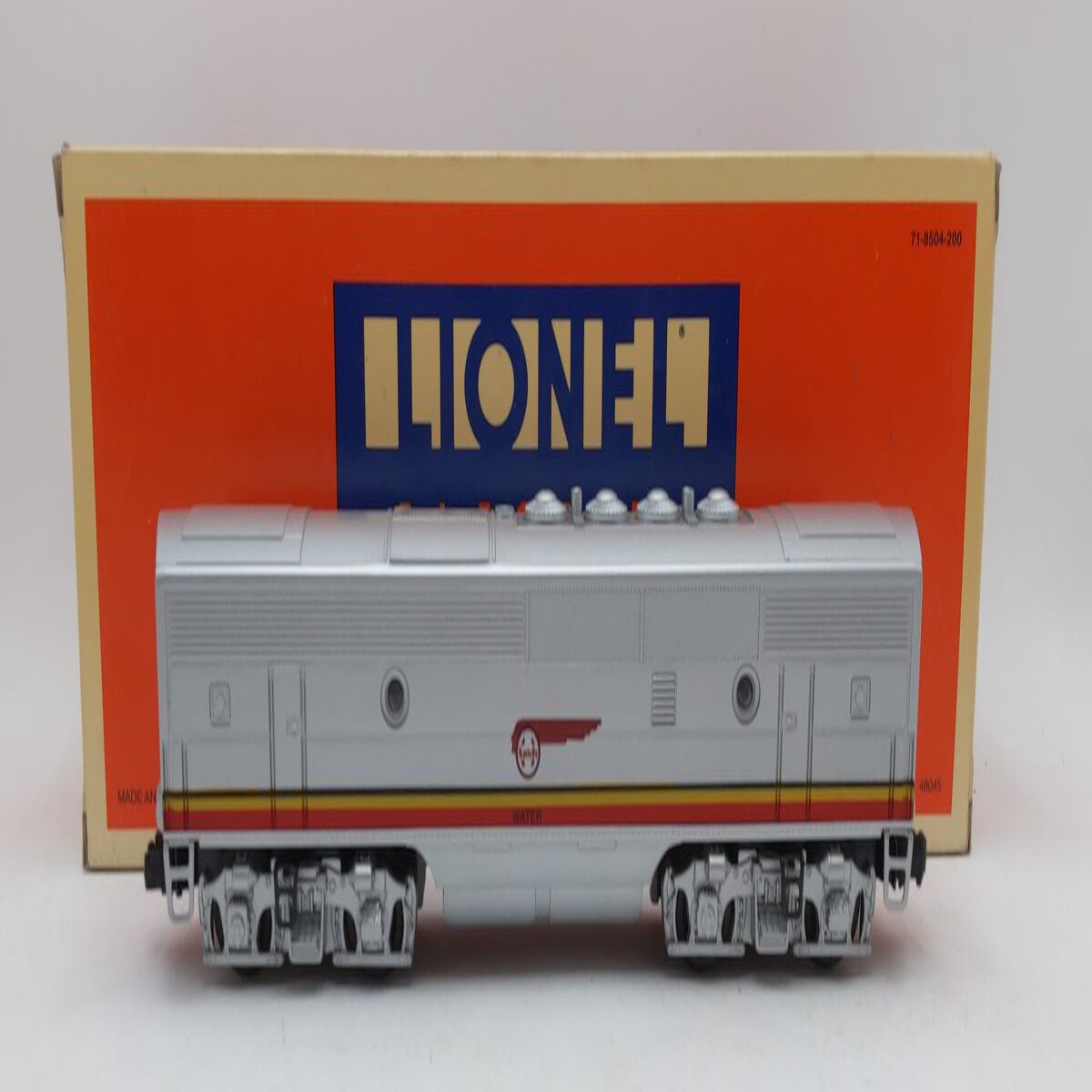 Lionel 6-18115 O Gauge Santa Fe F-3 B Unit Non-Powered Diesel Locomotive LN/Box