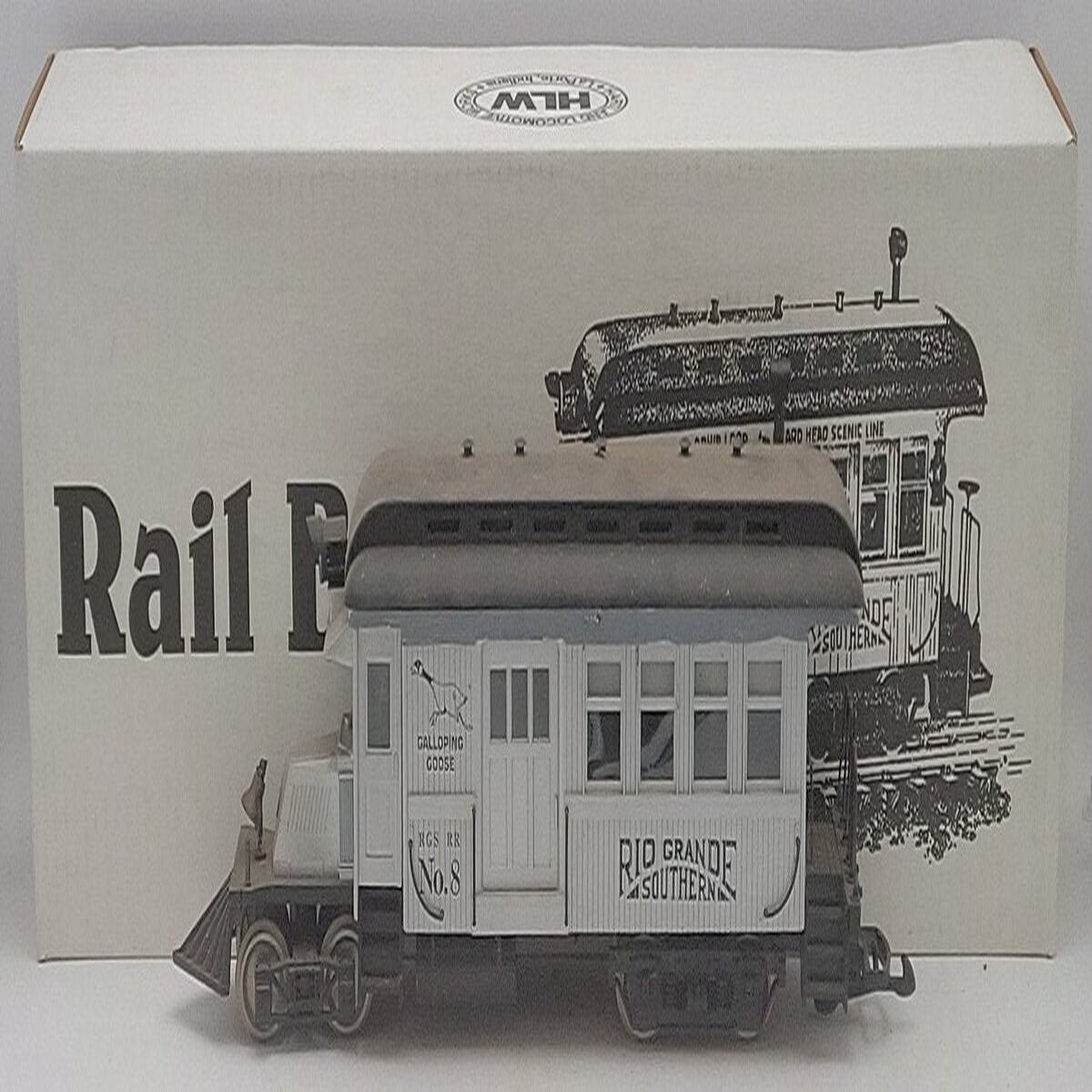 Hartland 8 "G" Scale "The Galloping Goose" Railbus EX/Box