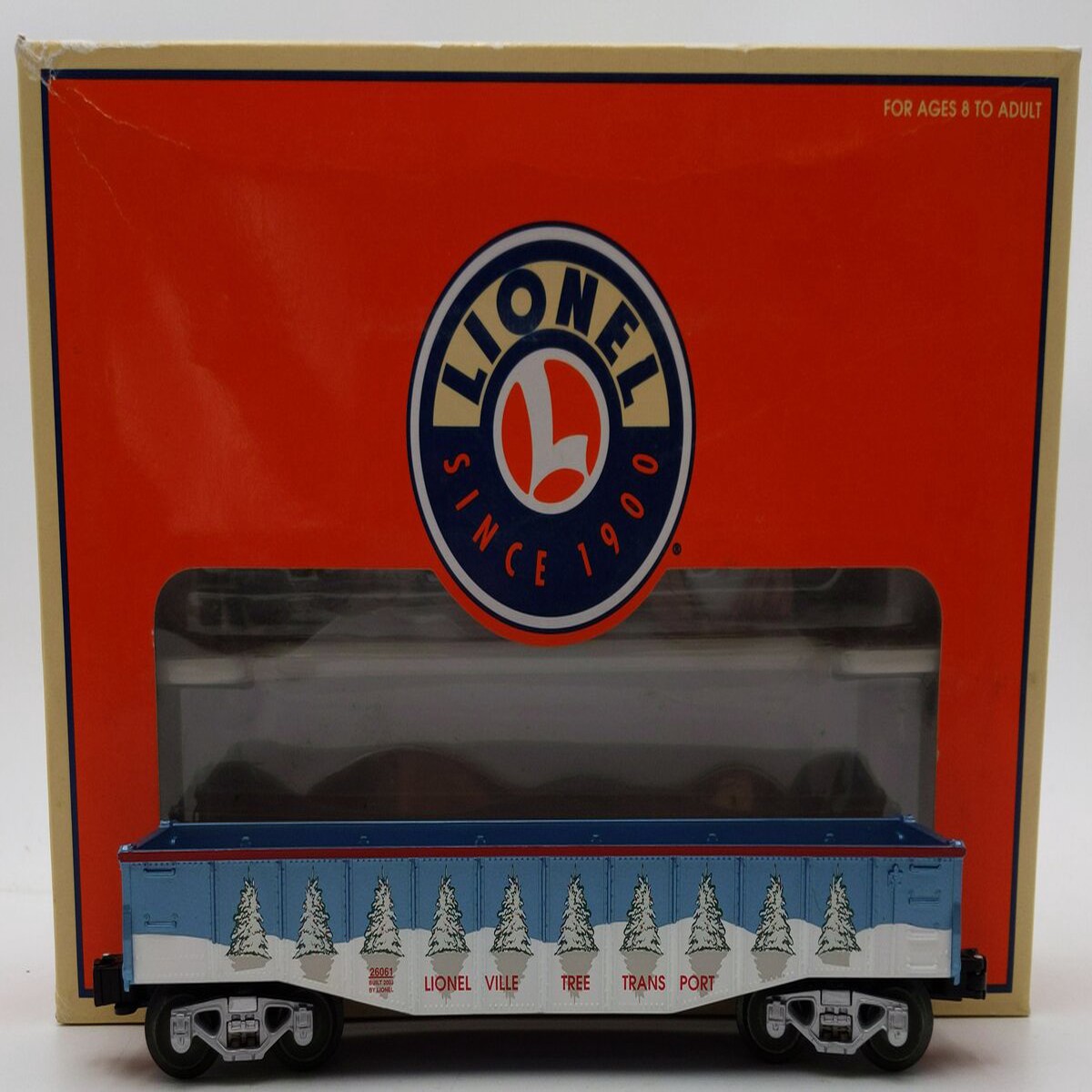 Lionel 6-26061 O Gauge Christmas Gondola Without Trees LN/Box