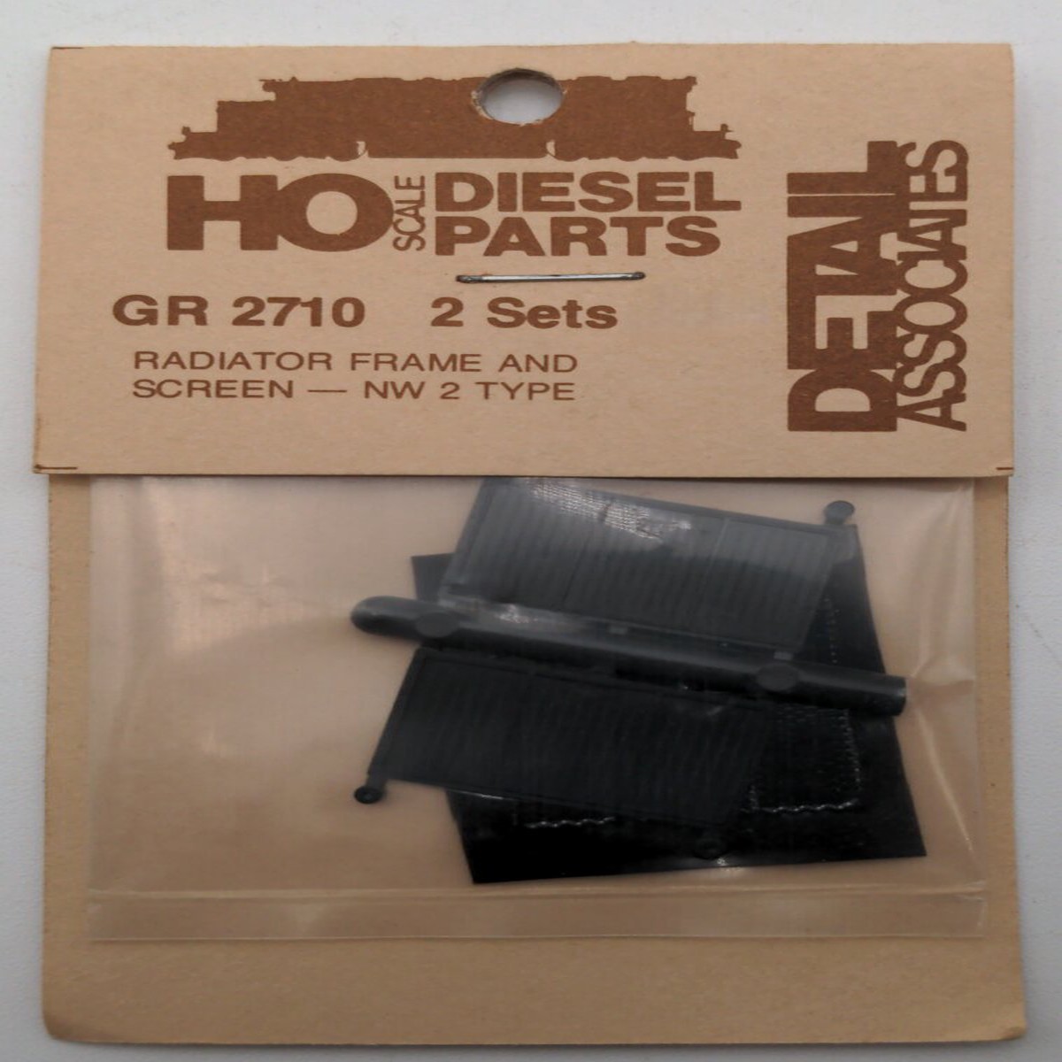 Detail Associates 2710 HO EMD Switchers Radiators (Pack of 2)