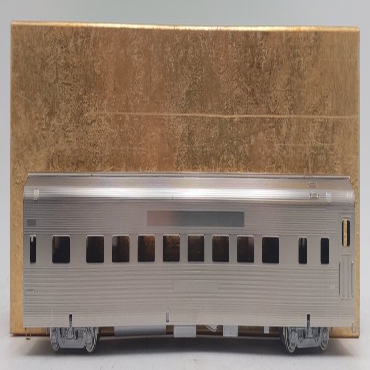 Hi-Country Brass 400 HO BRASS Plated California Zephyr Sleeper Car - Unpainted EX/Box