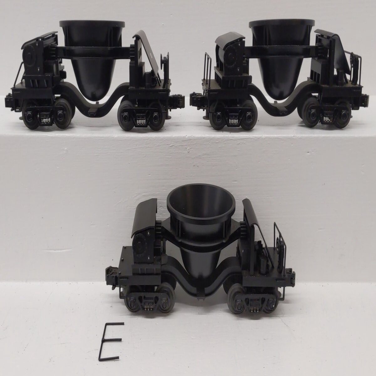 MTH 20-90011 O Gauge Undecorated Premier Slag Car Set EX
