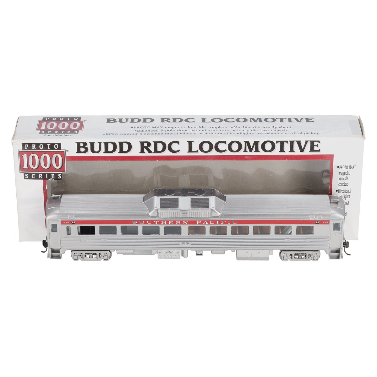 Proto 1000 920-35264 HO Southern Pacific Budd RDC-1 Coach Car #SP-10 NIB