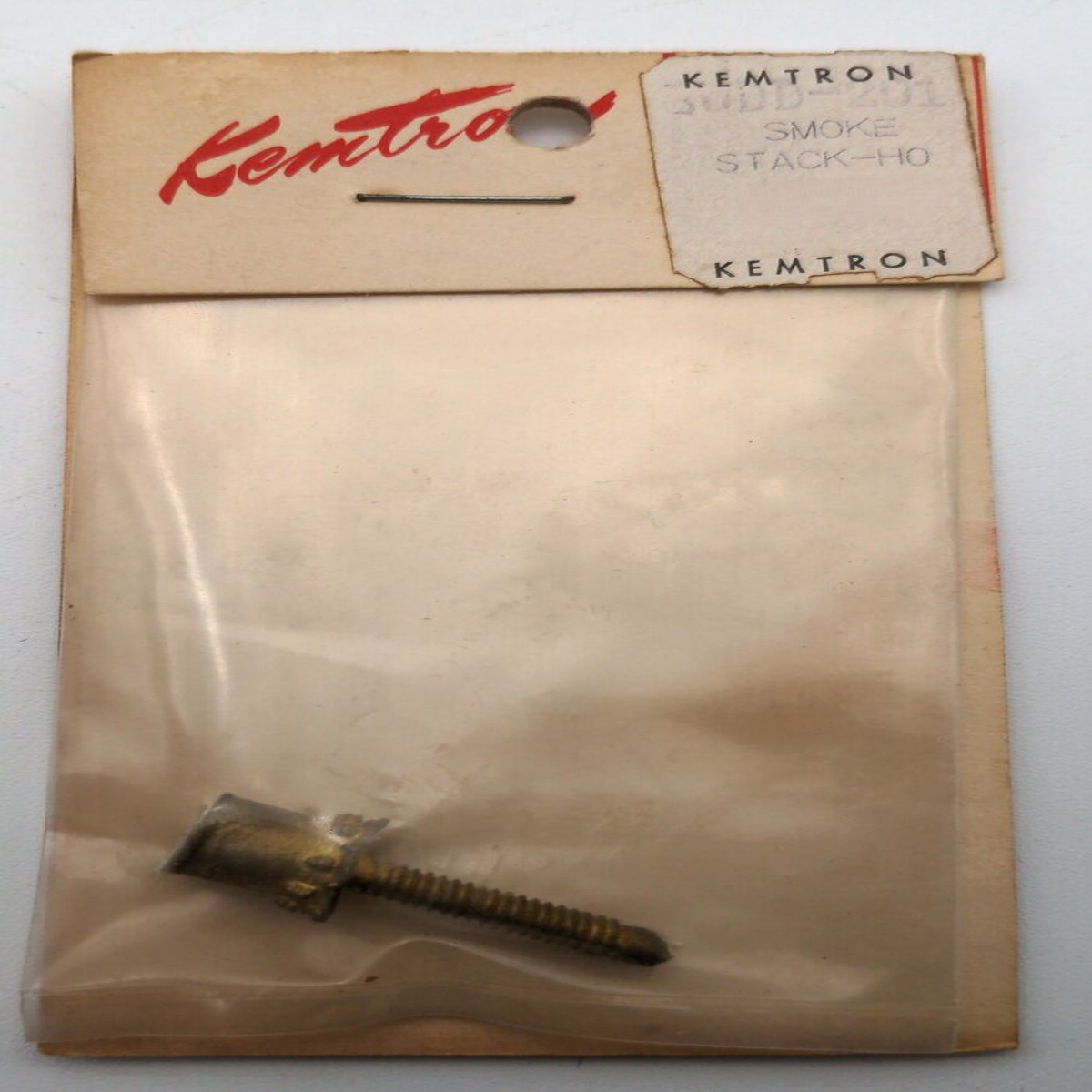 Kemtron BUDD-201 HO Scale Brass Smoke Stack
