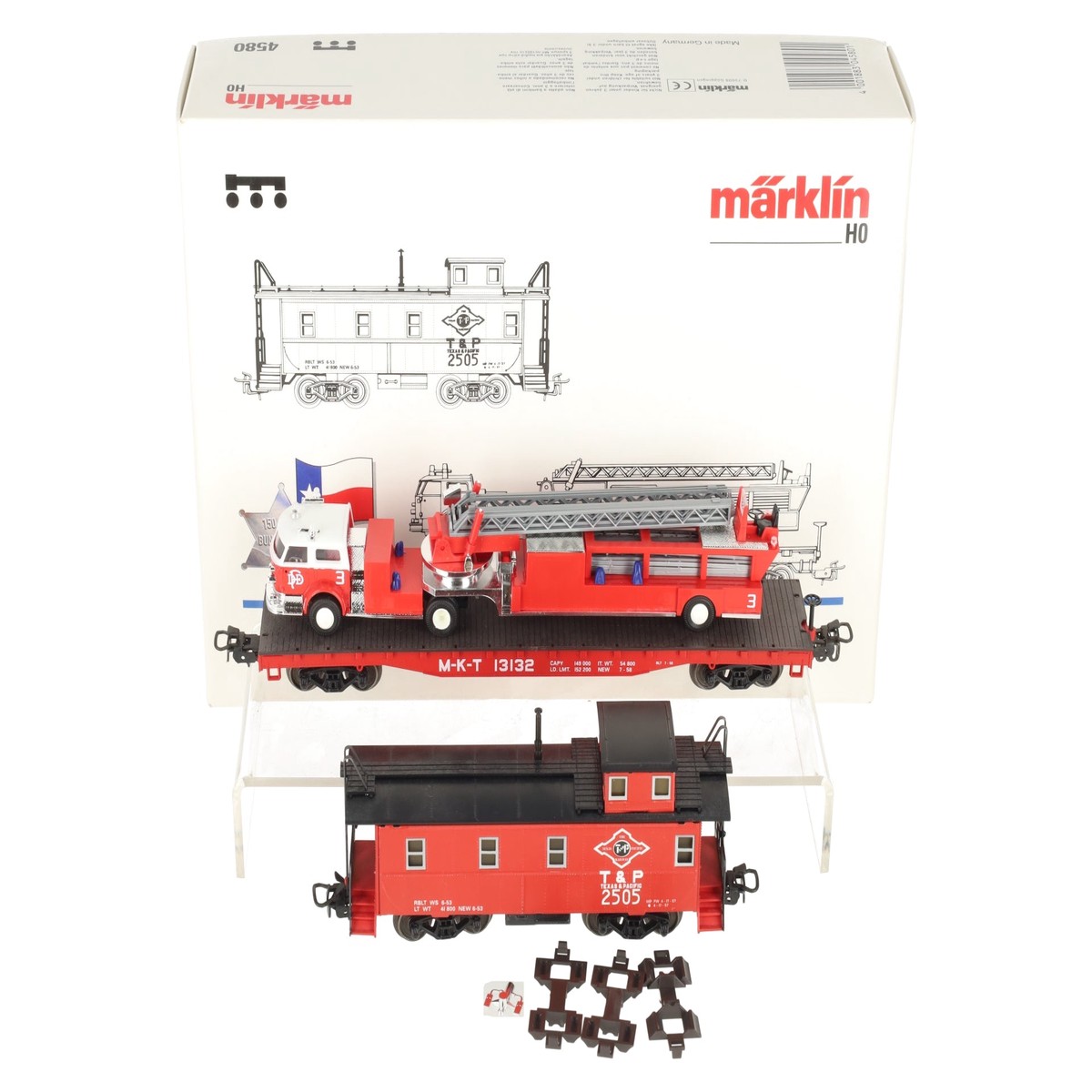 Marklin 4580 HO Texas Freight Car Set EX/Box