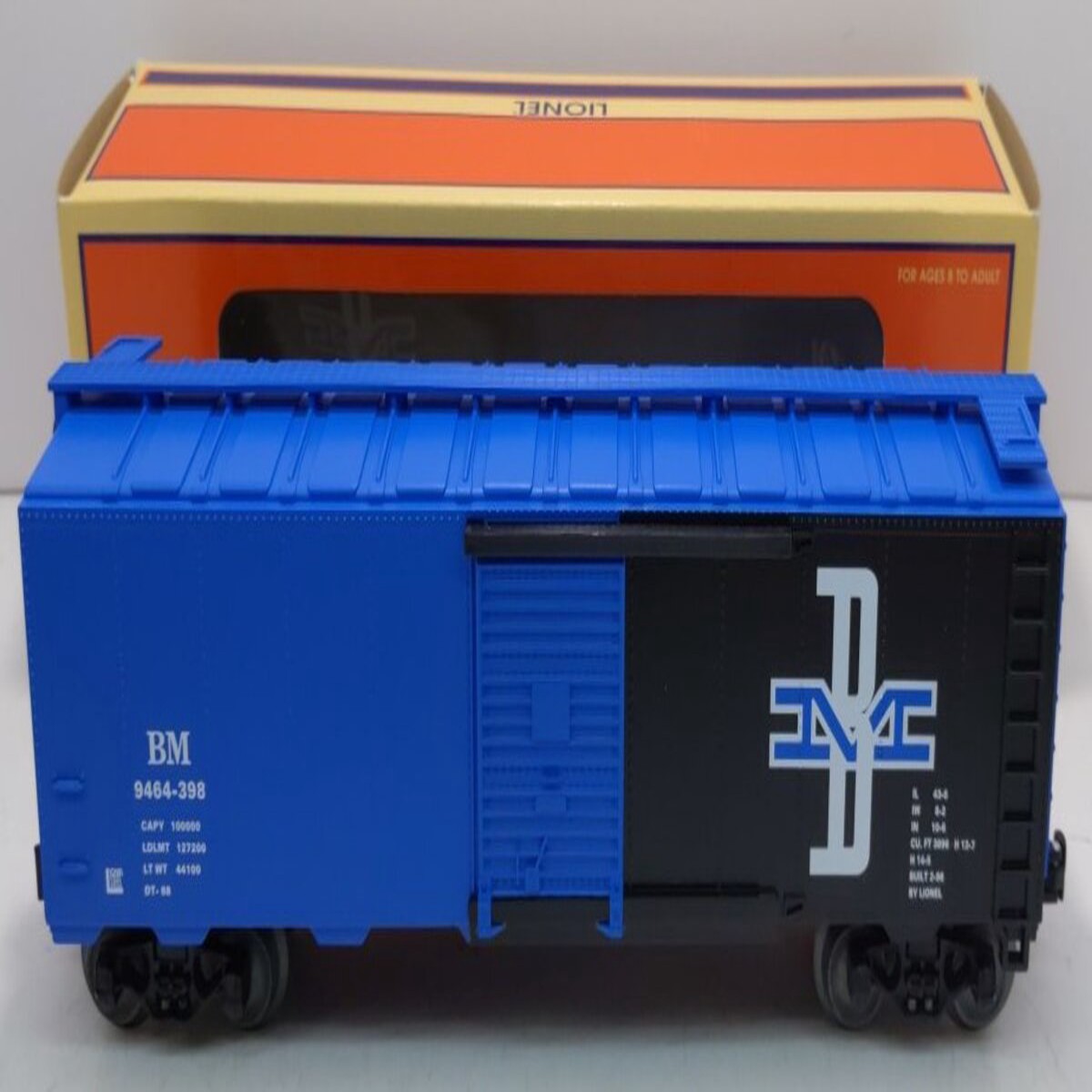 Lionel 6-17235 O Gauge Boston & Maine Boxcar #9464-398 LN/Box