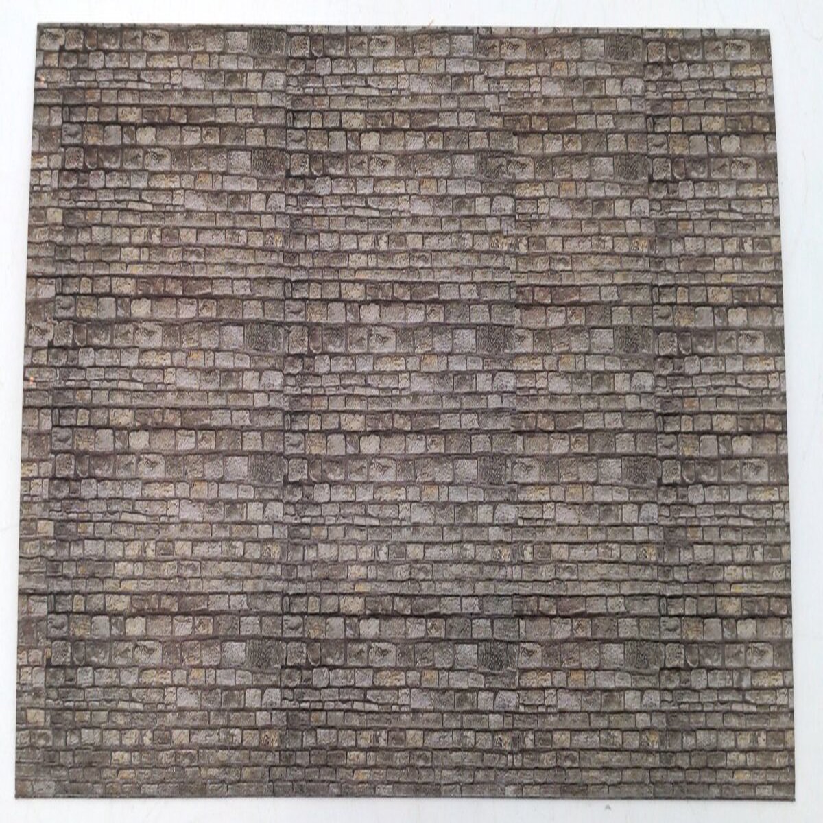 Vollmer 7366 N Scale Single Grey Brick Sheet