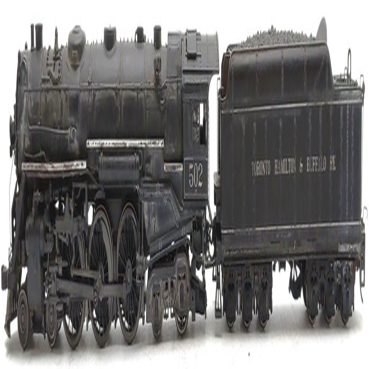 Broadway Limited 067 HO Weathered TH&B 4-6-4 Steam Loco #502 w/DCC & Sound