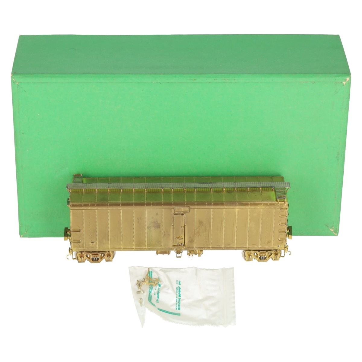 Overland 3055 HO BRASS GPEX Pfaudler Milk Car -Unpainted EX/Box