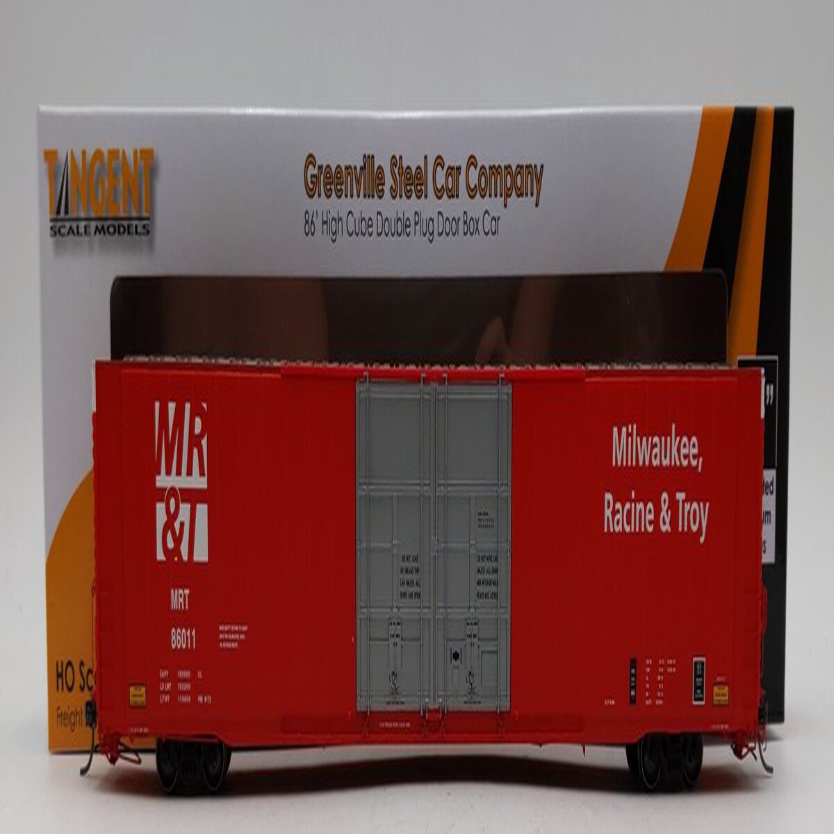 Tangent HO Scale Greenville Steel Car CO 66' (MR&T Red Repaint 25070-02) LN/Box