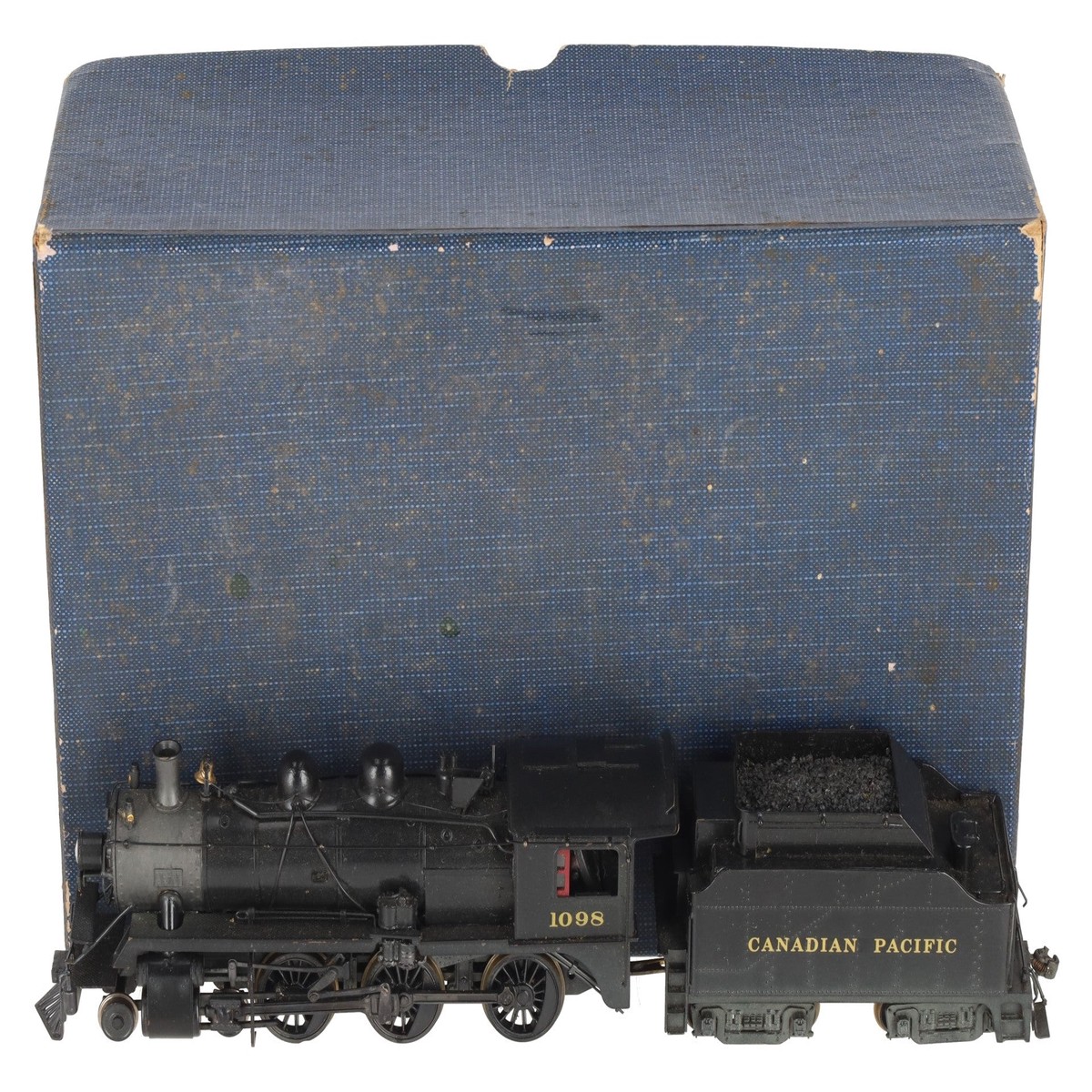 United Models HO Scale BRASS Canadian Pacific Rail 4-6-0 Steam Locomotive/Box