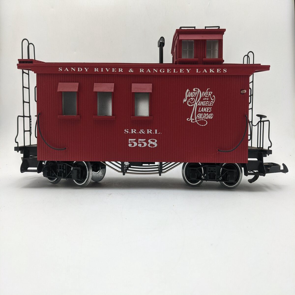 USA Trains R12003 G Scale Sandy River Rangley Lake Wood Caboose #558 (MW) EX