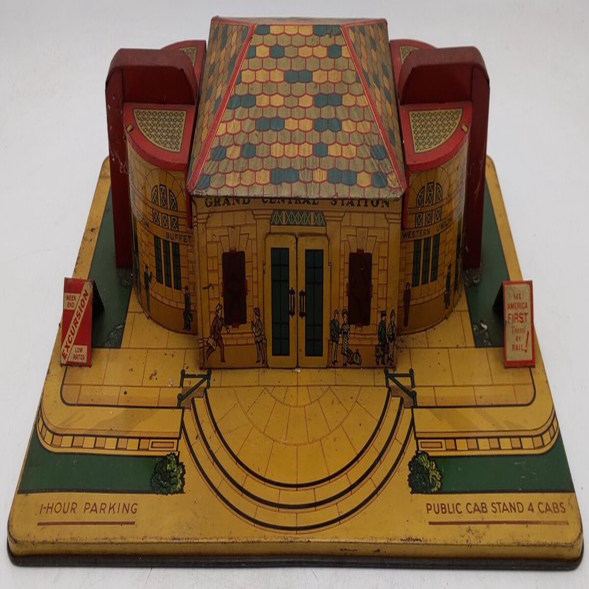 Marx 2940 Vintage O Lithographed Grand Central Station