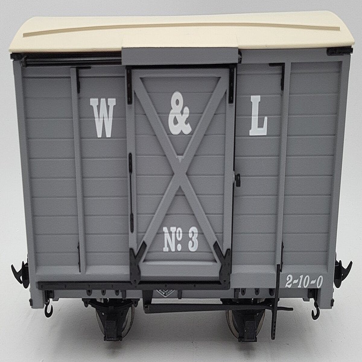 Accucraft R19-5A G Scale W&L Boxcar No. 3 LN