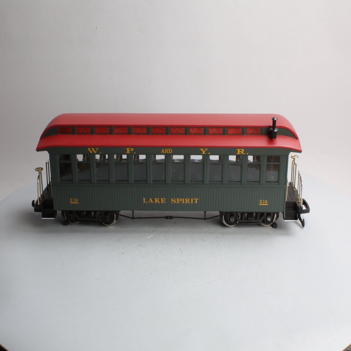 Bachmann G White Pass & Yukon "Lake Spirit" Passenger Car #214 LN