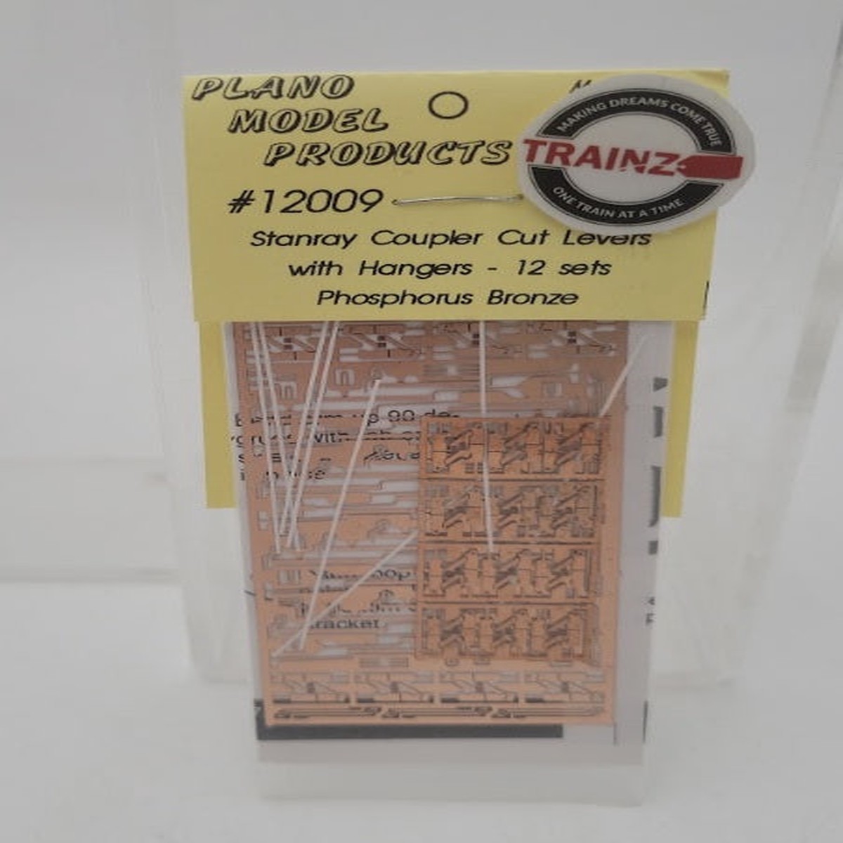 Plano Model Products 12009 Stanray Style Coupler Cut Lever Bar W/Hanger