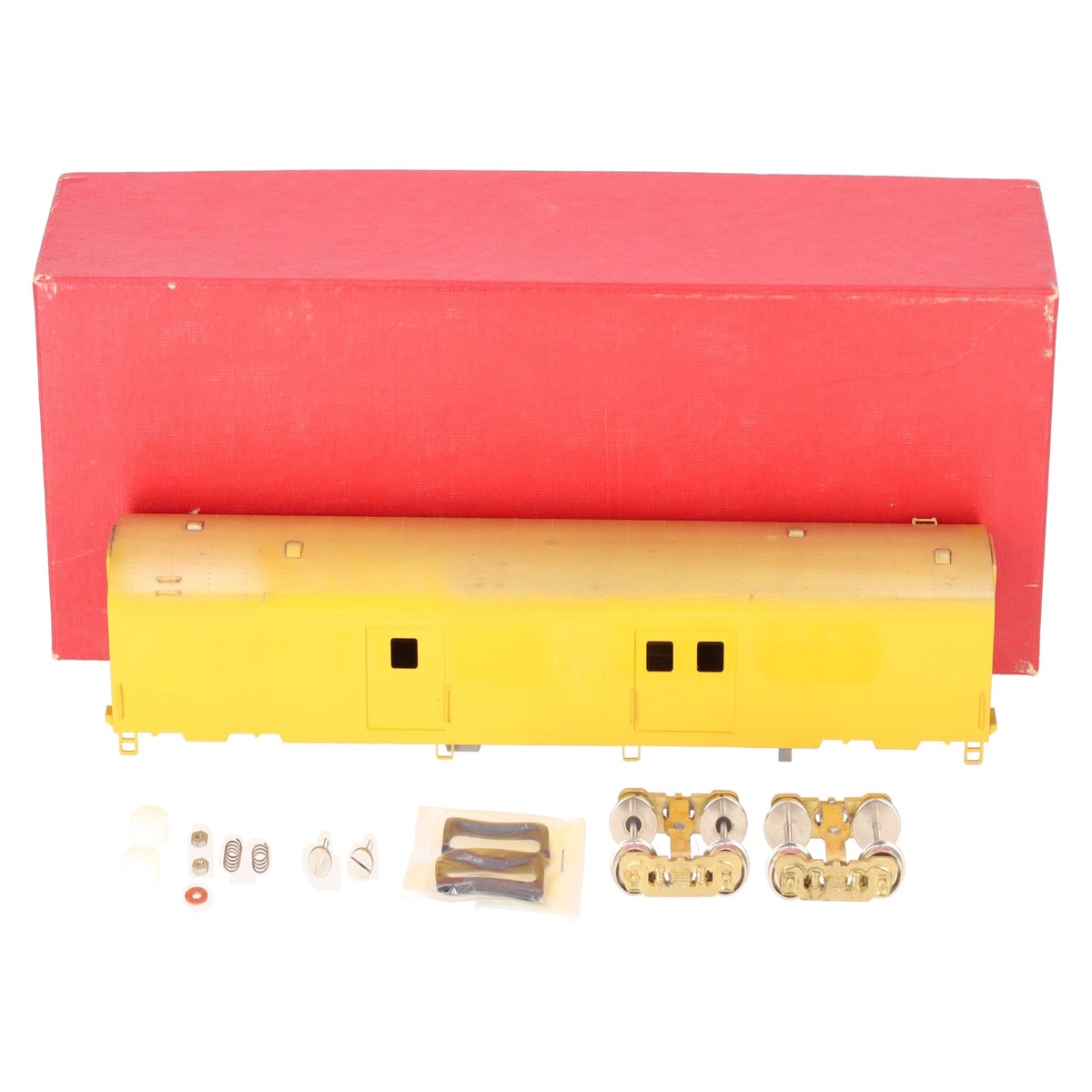 S. Soho & Co. 0317 HO Scale Southern Pacific BRASS Economy Baggage Car #6651-Ptd/Box