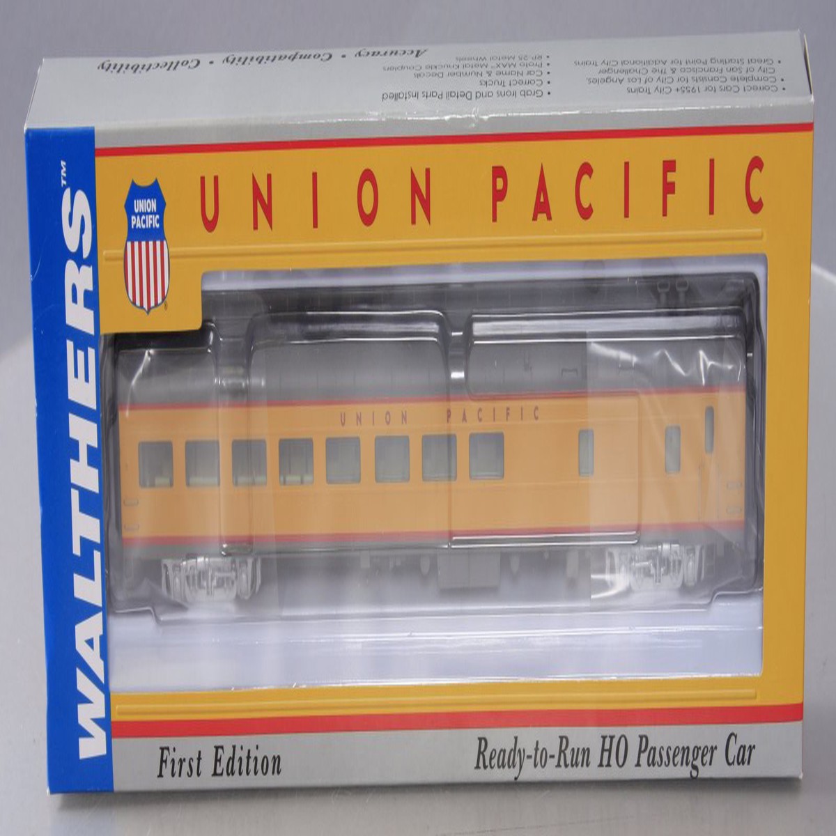 Walthers 932-9550 HO Scale Union Pacific Cities Series ACF Caf-Lounge Car LN/Box