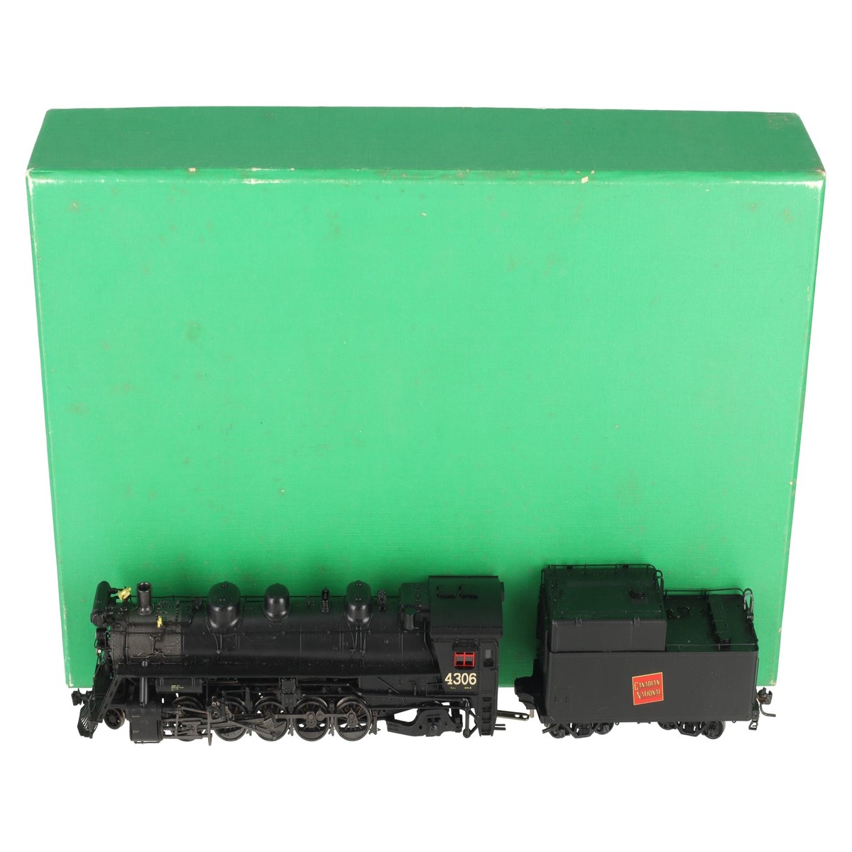 Overland 4550.1 HO Brass CNR T-4a 2-10-2 Steam Locomotive -F/P EX/Box