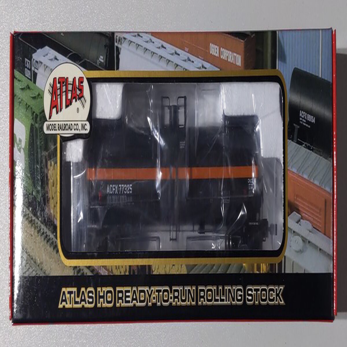 Atlas 1552-1 HO Scale ACFX 17,360 Gallon Tank Car #77325 LN/Box