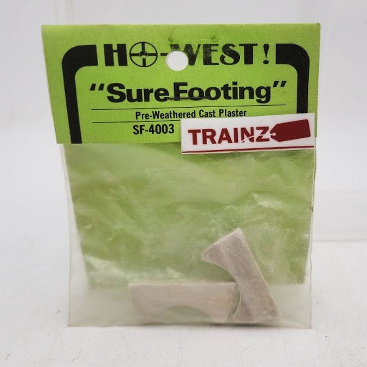 HO West SF-4003 HO Scale Sure Footing Pre-Weathered Cast Plaster Tank Saddles