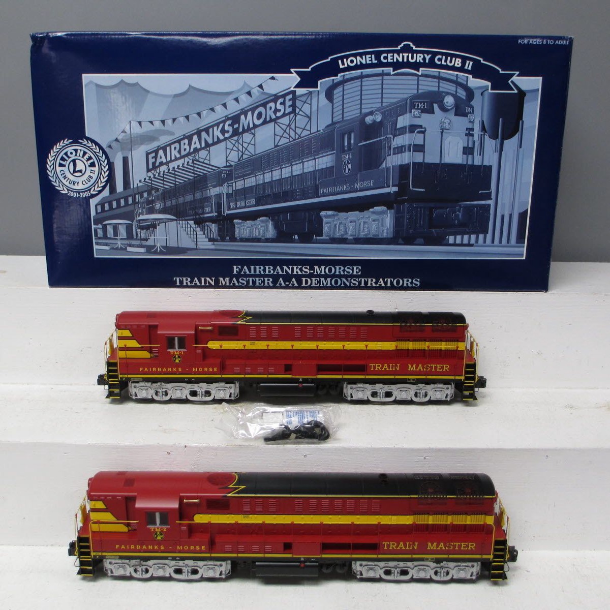 Lionel 6-18340 O Gauge LCC Fairbanks-Morse Trainmaster A-A Demonstrators LN/Box