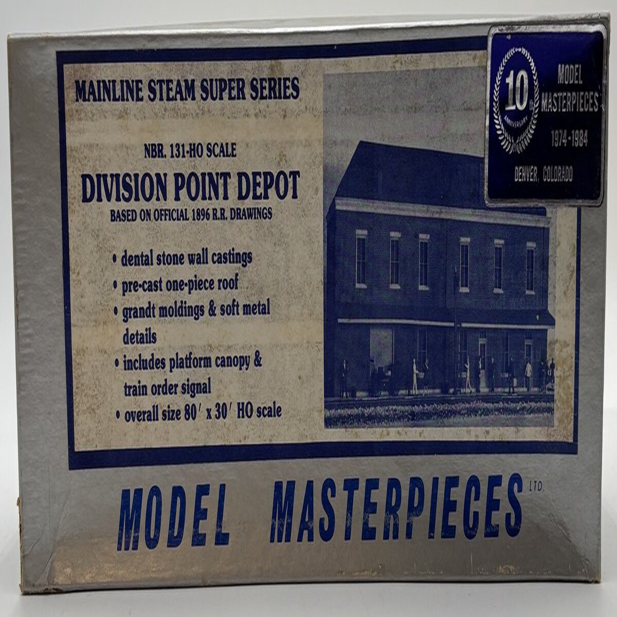 Model Masterpieces 131 HO Division Point Depot Kit