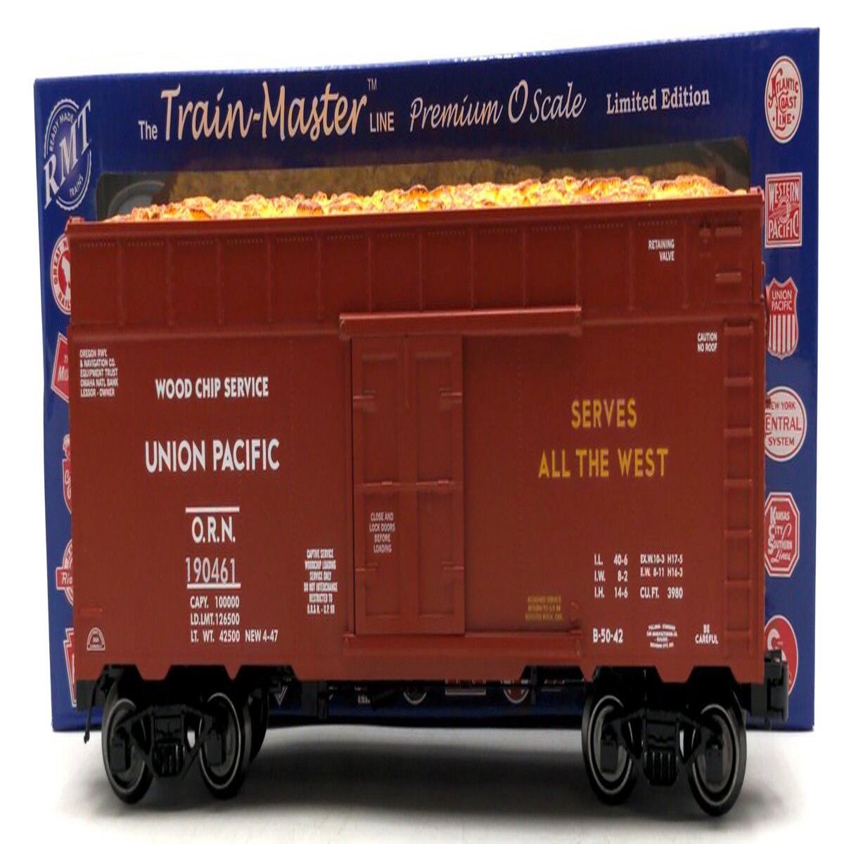 RMT 86417 O Union Pacific Woodchip Car
