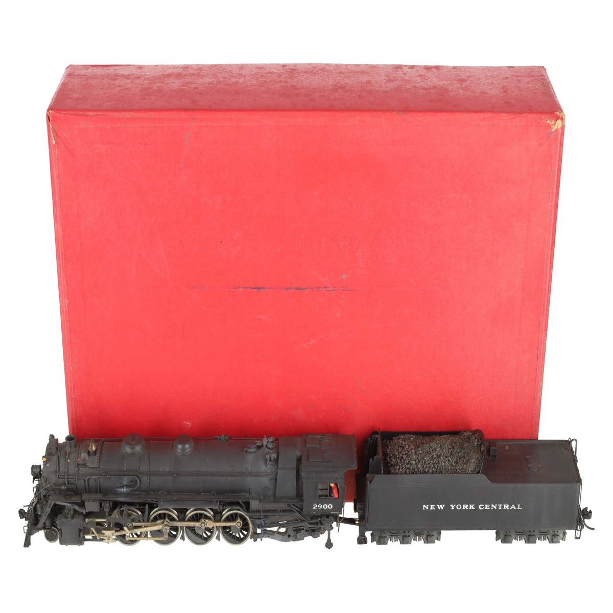 Key Imports HO Brass NYC L-2b 4-8-2 Mohawk Steam Locomotive & Tender -Painted EX/Box