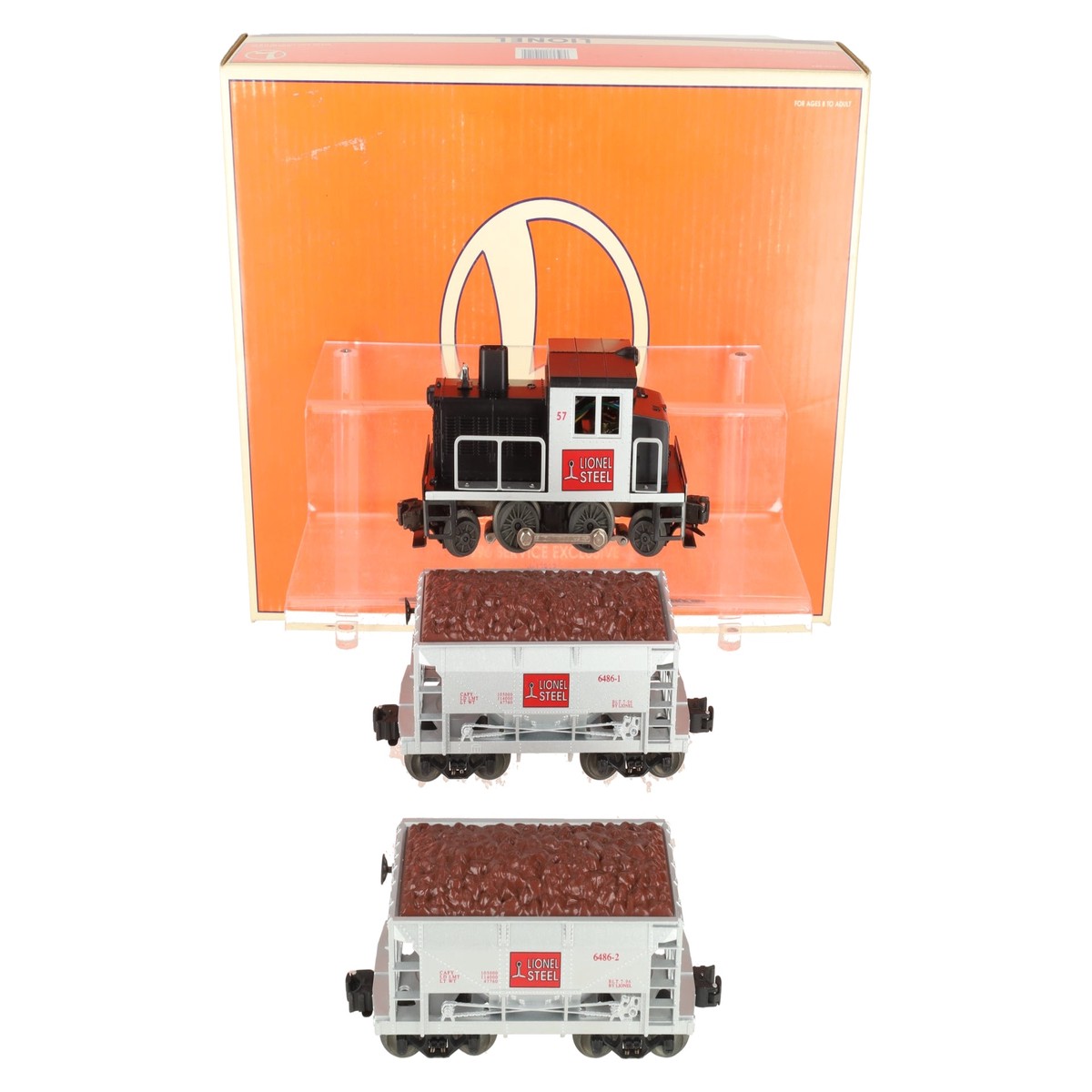 Lionel 6-11912 O Gauge Lionel Steel Switcher Service Exclusive Train Set EX/Box