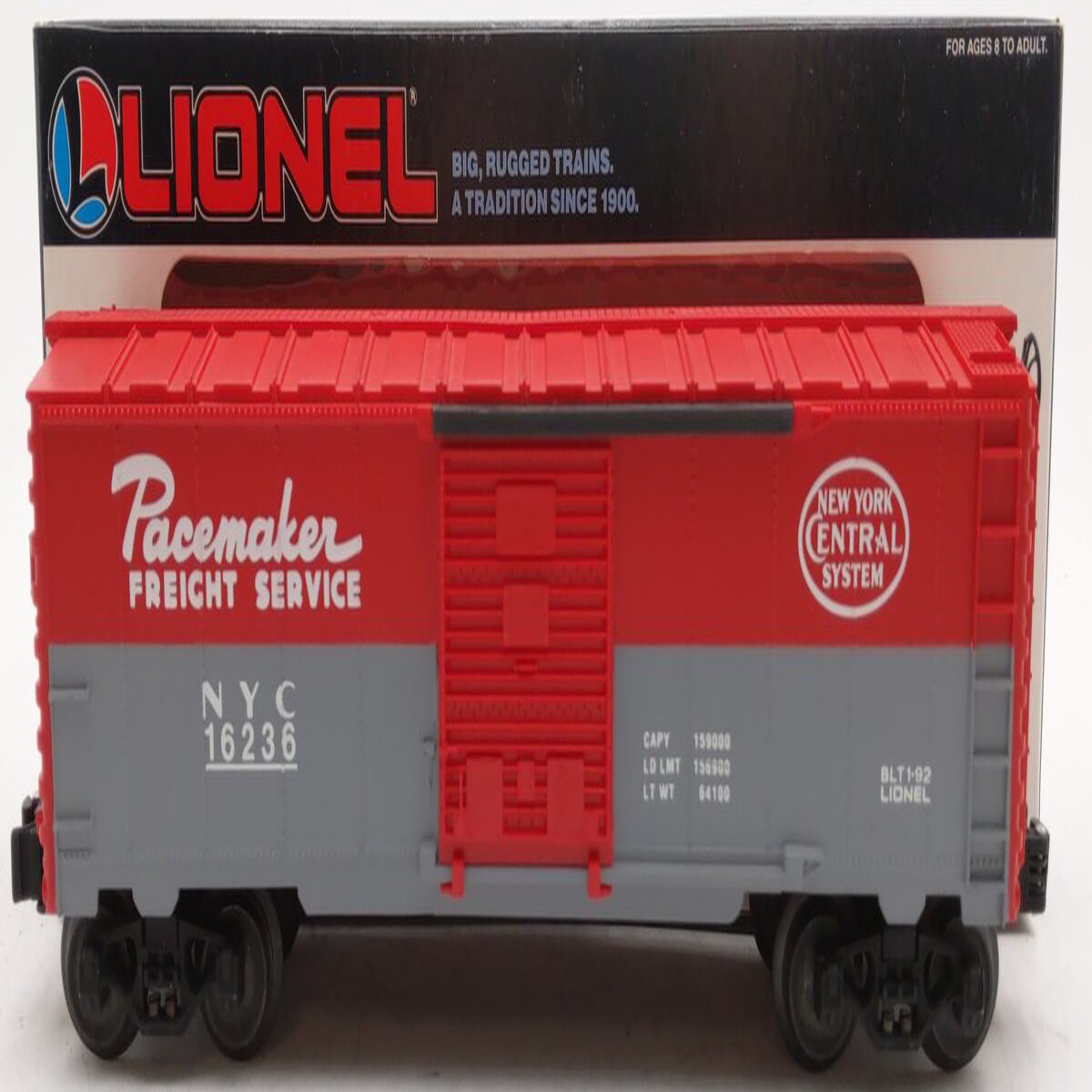 Lionel 6-16236 O Gauge New York Central Pacemaker Box Car #16236 EX/Box