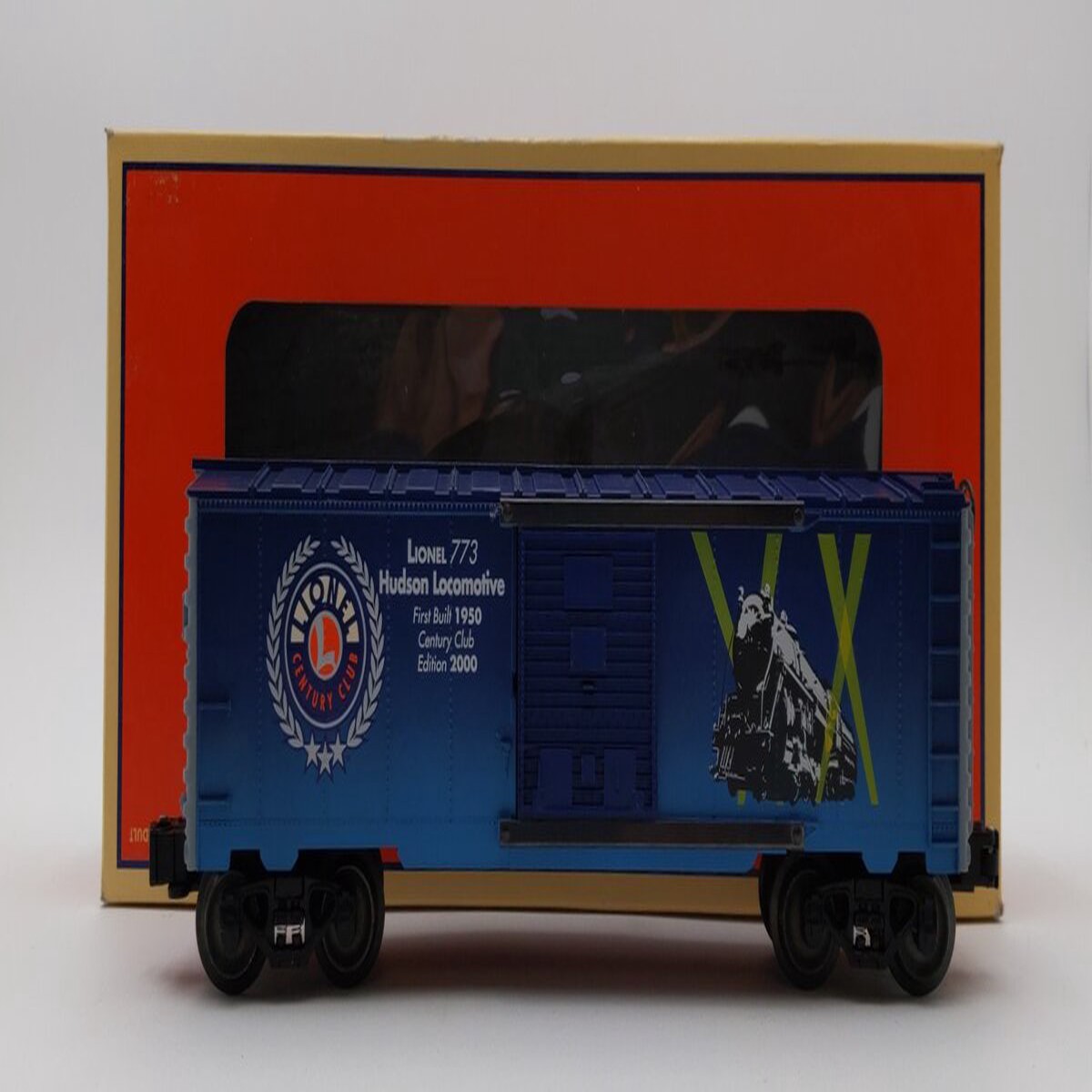 Lionel 6-39201 O Gauge Century Club Hudson Boxcar #773 LN/Box