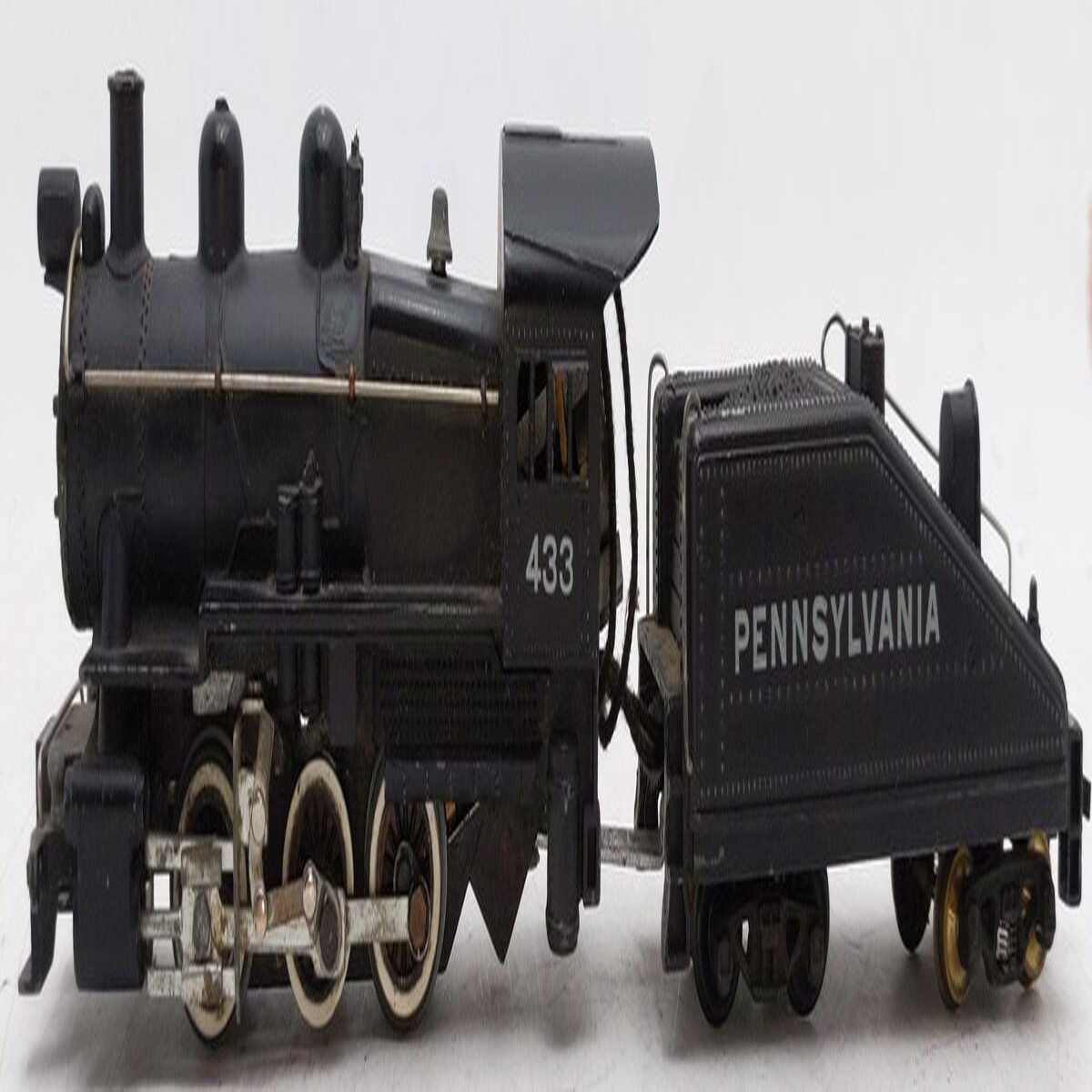 American Flyer 433 HO Pennsylvania 0-6-0 Steam Switcher and Tender w/DCC VG