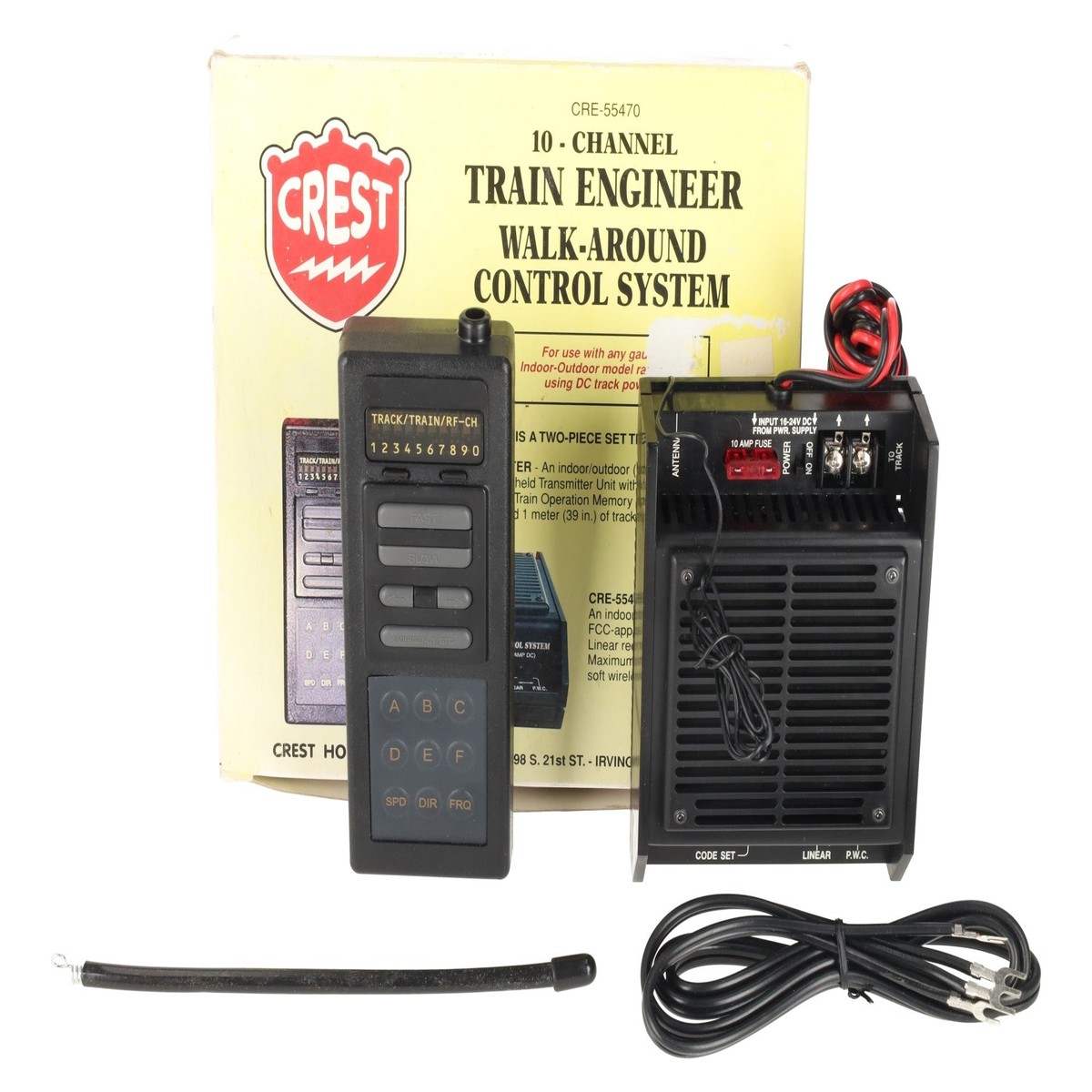 Aristo-Craft 55470 G Scale Train Engineer 10- Channel Walk-Around Control System EX/Box