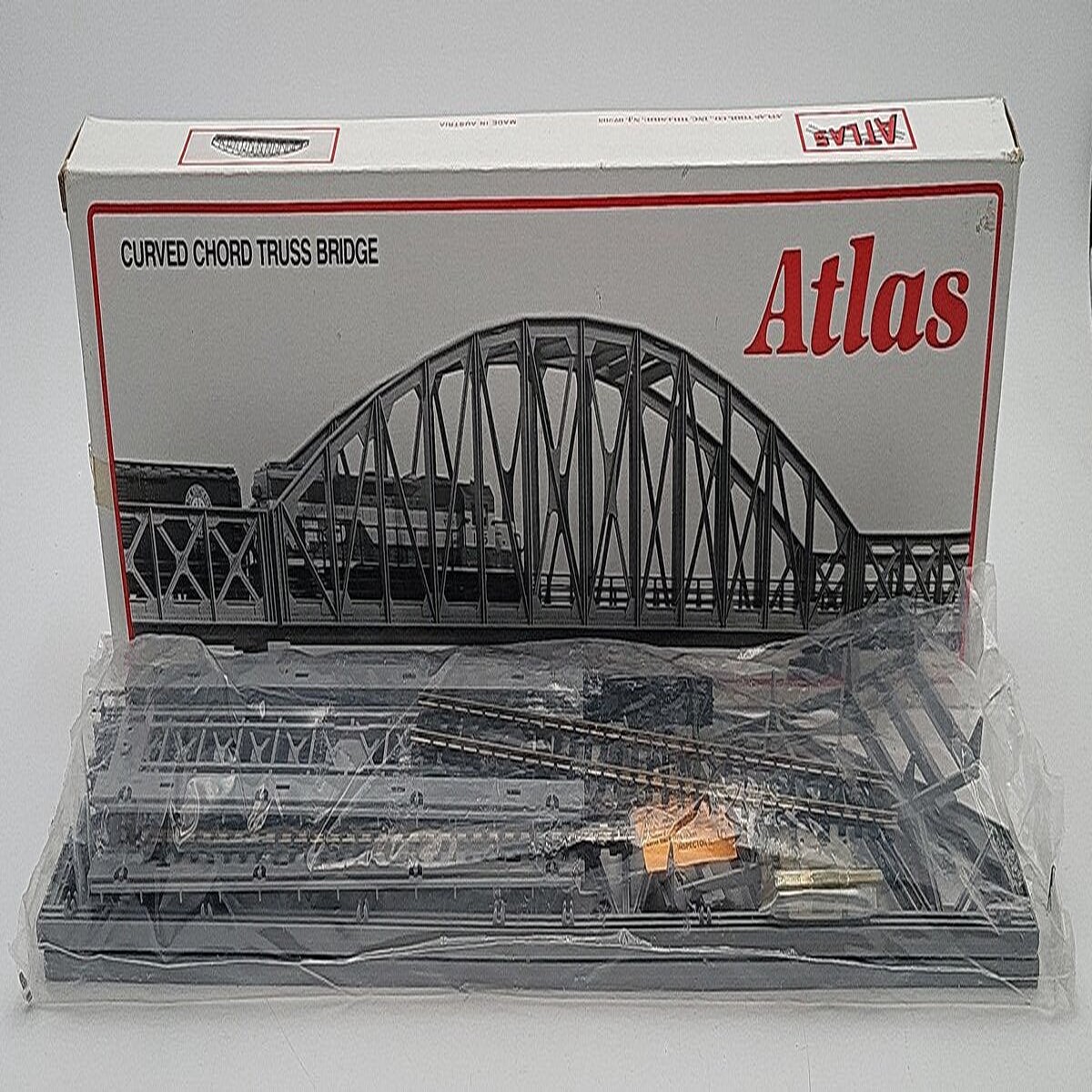 Atlas 887 HO Scale Code 100 Curved Chord Truss Bridge Kit LN/Box