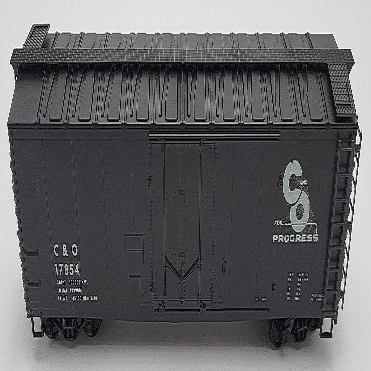 Atlas O Scale Chesapeake & Ohio Boxcar #17854 2-Rail VG