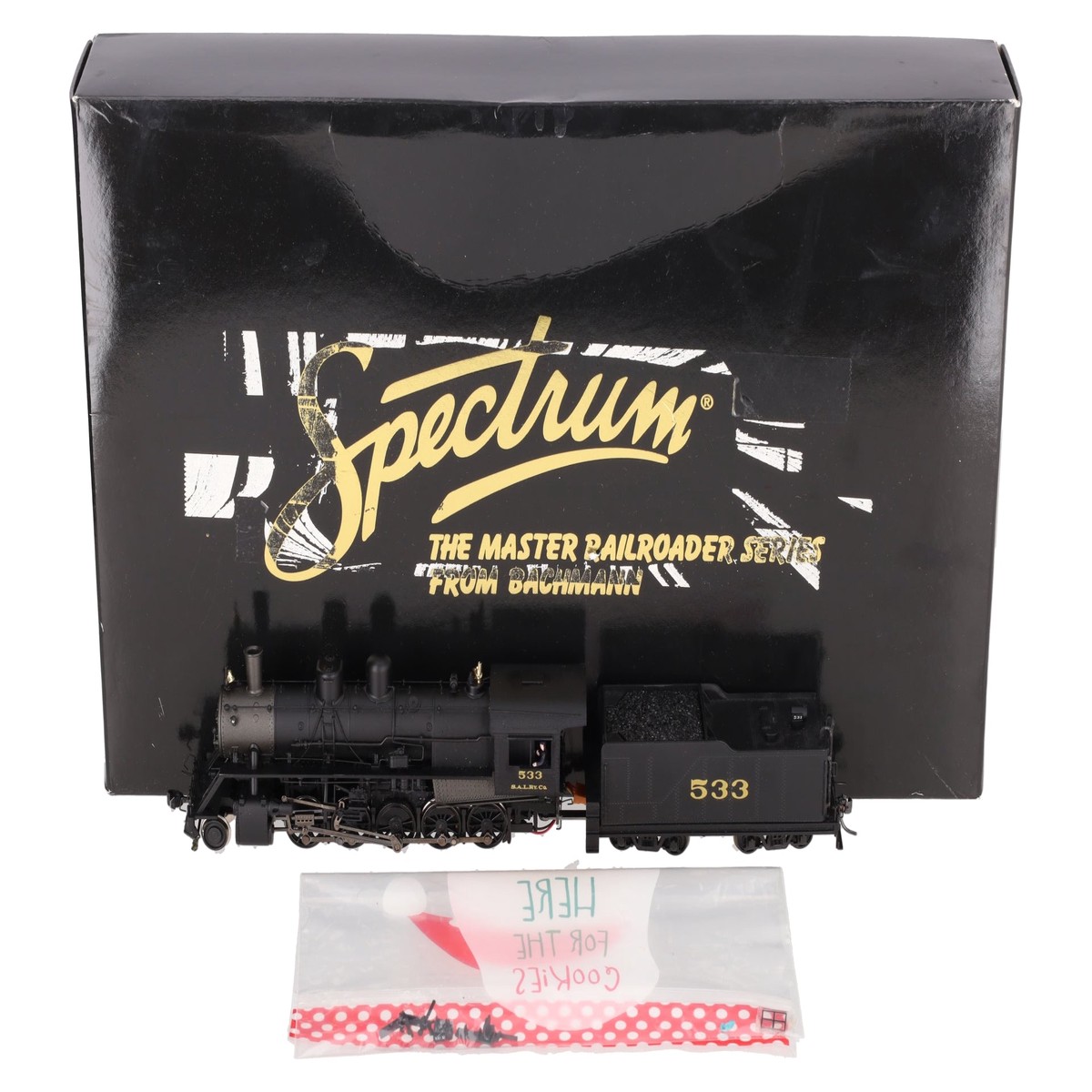 Bachmann 81701 HO Mystic & Port Angeles 2-10-0 Russian Decapod Steam Loco #83/Box