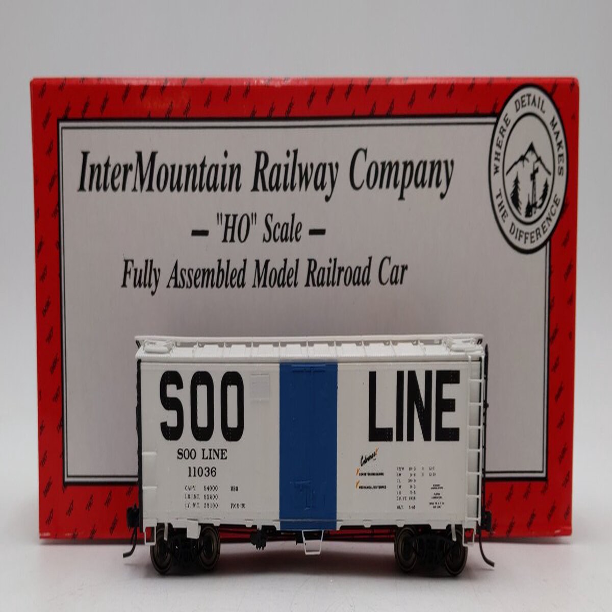 InterMountain HO Scale SOO Line "Potato Car" Car #11036 LN/Box