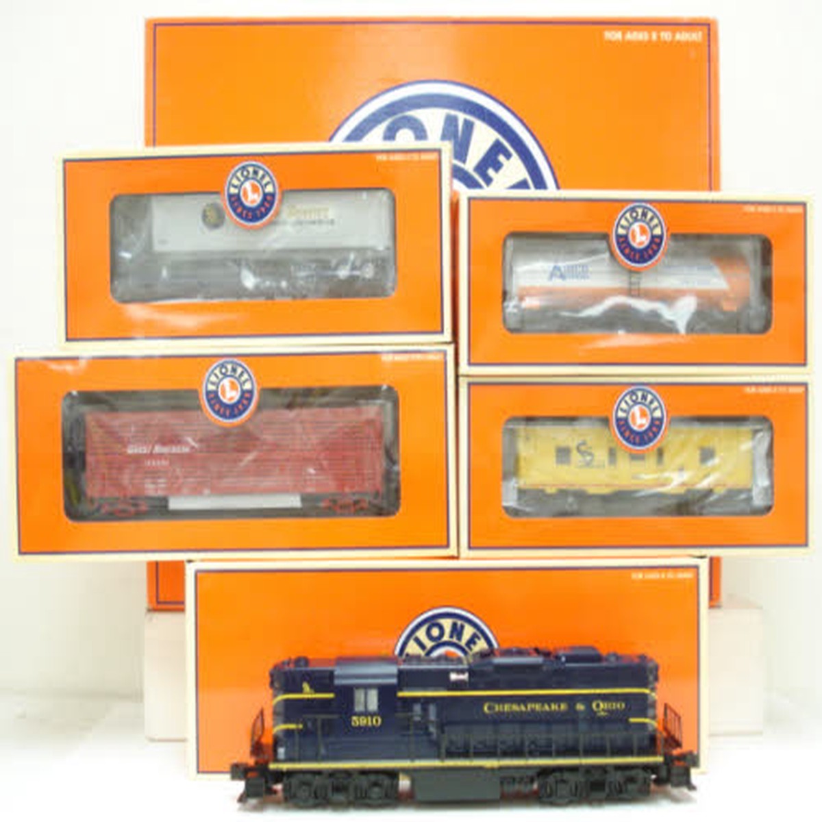 Lionel 6-31707 O Gauge Chesapeake & Ohio Diesel Freight Train Set EX/Box