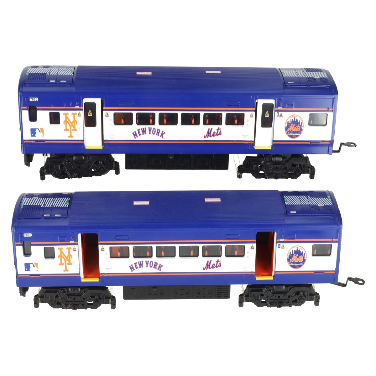 Lionel 7-12016 O Gauge New York Mets Passenger Cars EX