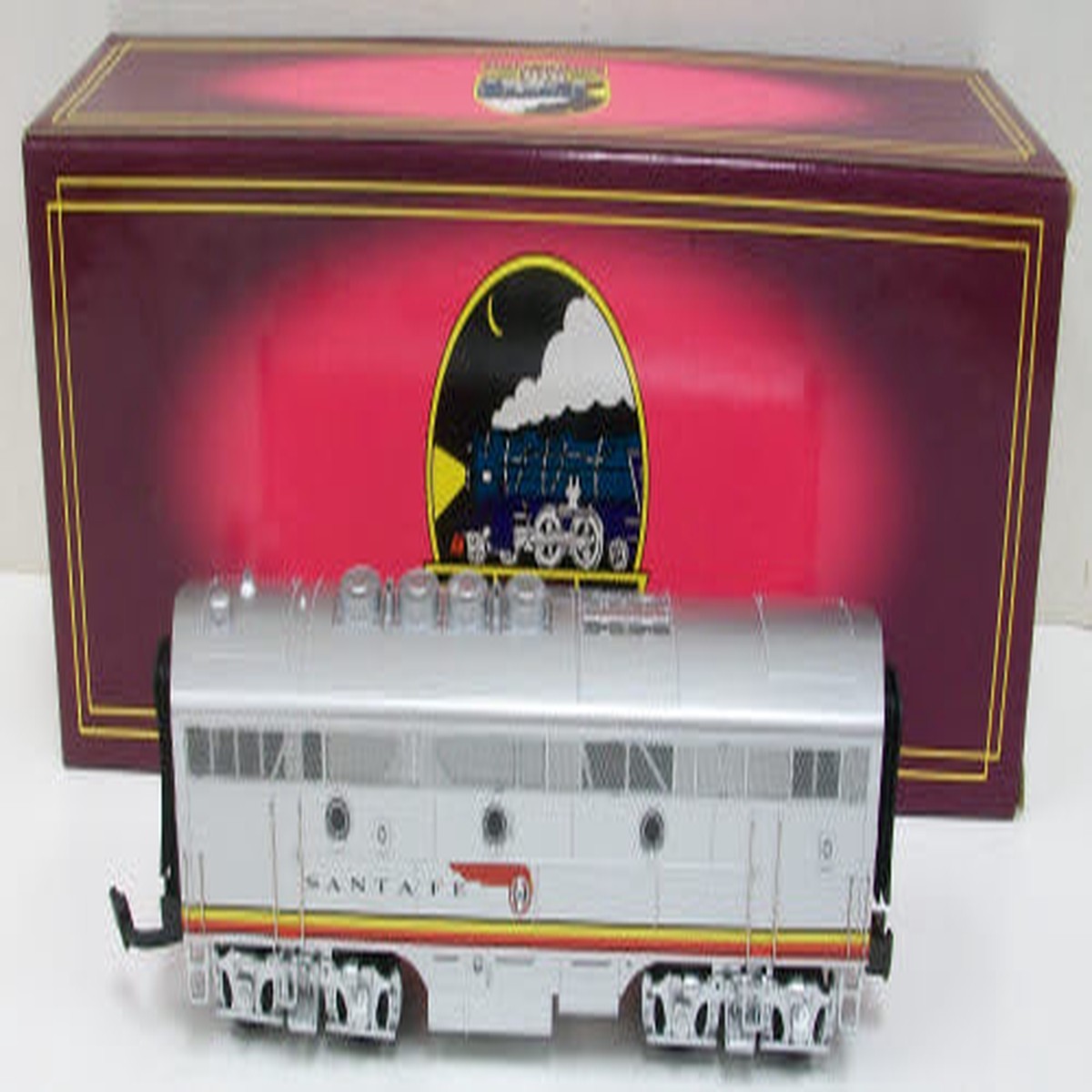 MTH 20-2153B O Gauge Santa Fe Non-Powered B Unit Diesel Engine LN/Box