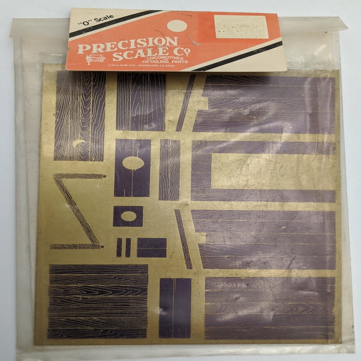 Precision Scale Co. KI-184 O Scale Out House Building Kit