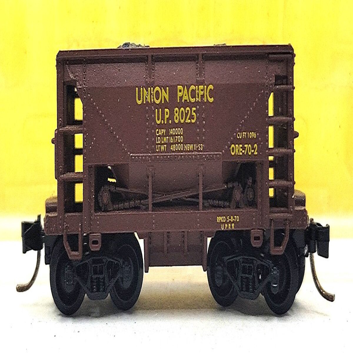 Atlas 3213 N Scale Union Pacific 70 Ton Ore Car #8025 LN