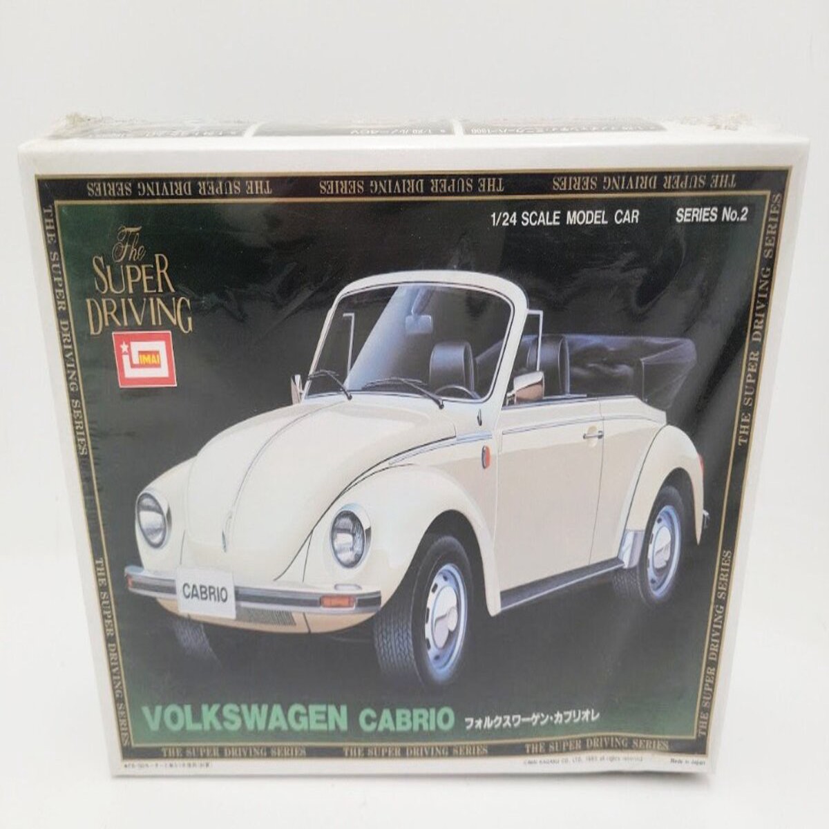 Imai B-882-700 1:24 Scale The Super Driving Volkswagen Cabrio Series 2 Model Kit