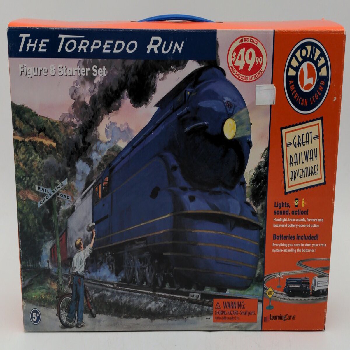 Lionel 92821 Learning Curve The Torpedo Run Figure 8 Starter Kit
