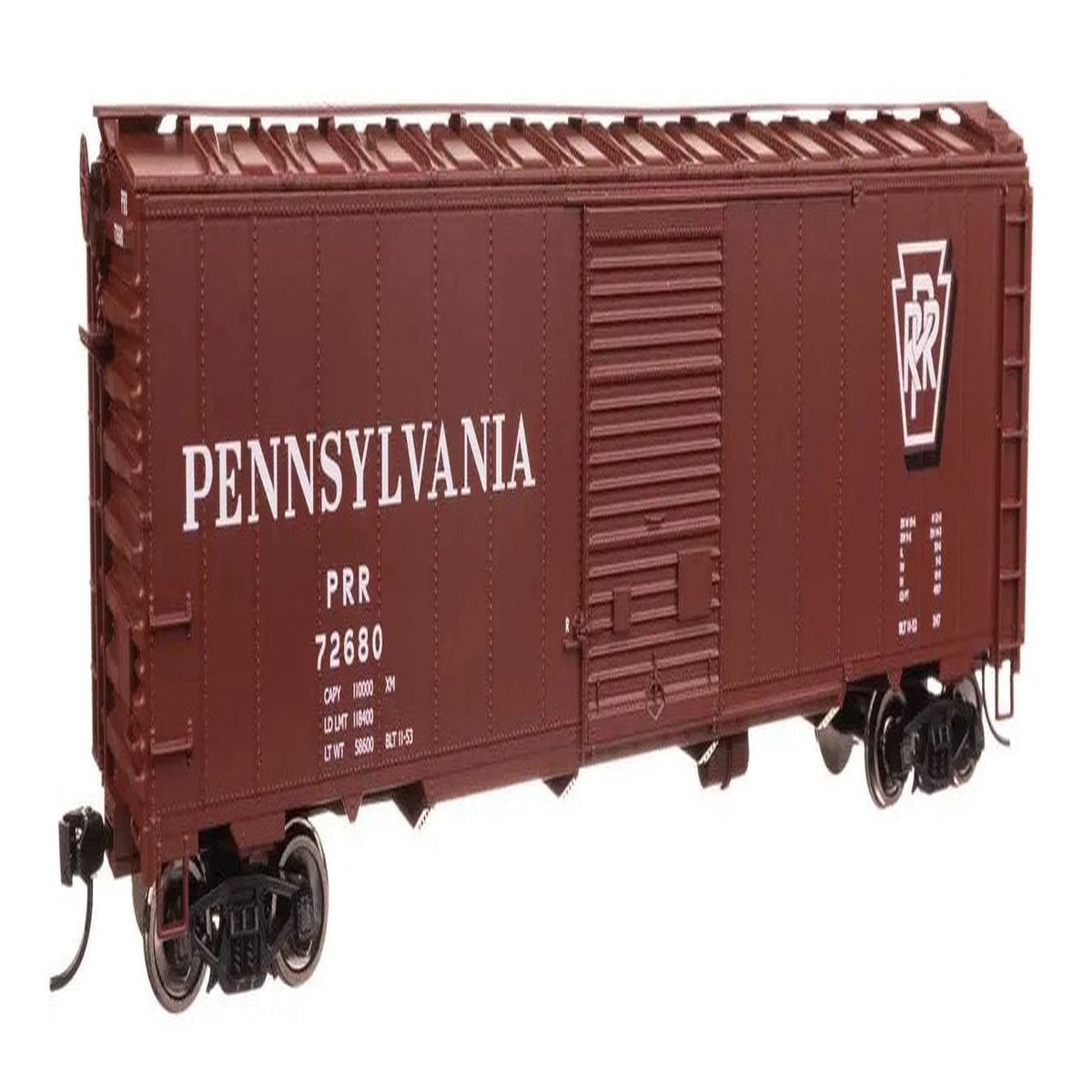 Walthers 910-46525 HO Pennsylvania RTR 50' AAR Single Door Boxcar #72680 LN/Box