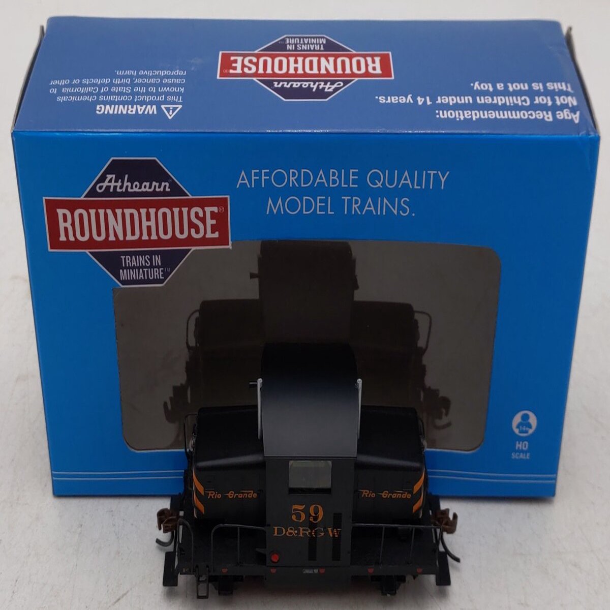 Roundhouse 89564 HO Denver & Rio Grande Western EMD Diesel Engine Model 40 #59 EX/Box