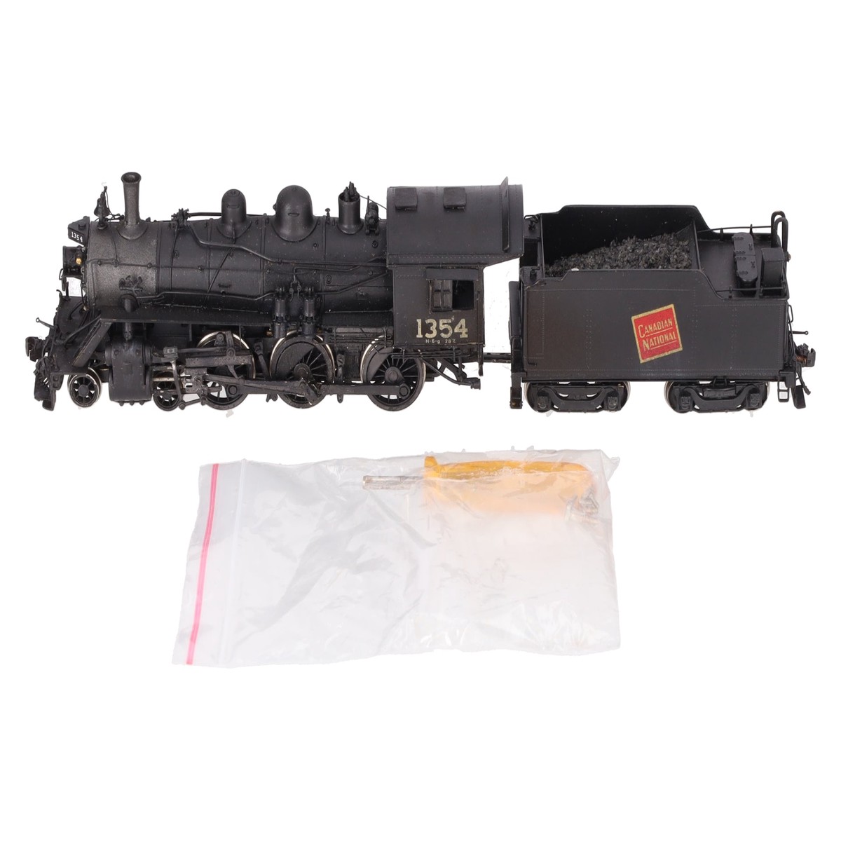 Van Hobbies H-6-G HO BRASS CNR H-6-g 4-6-0 Steam Loco & Tender - painted VG